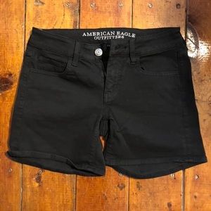American Eagle Black Shorts